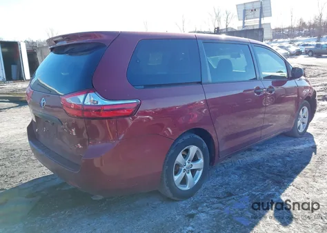 2015 Toyota Sienna L 7 Passenger из США, поврежденный, VIN 5TDZK3DC4FS630147